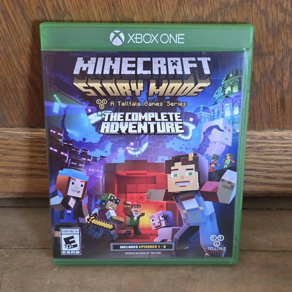 Minecraft Story Mode The Complete Adventure (Microsoft Xbox One, 2016)